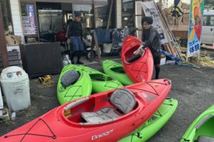 球磨川アドベンチャーズ　カヌーの写真