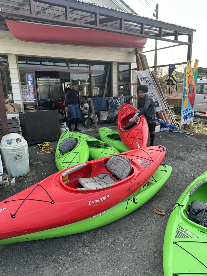 球磨川アドベンチャーズ　カヌーの写真