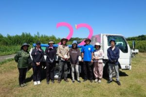 球磨川ツクシイバラの会 除草作業・おもてなし準備