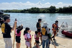 NPO法人みずのとらベル隊 緑川フェスタ　Eボート体験