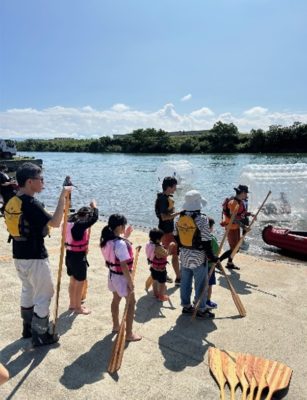 NPO法人みずのとらベル隊 緑川フェスタ　Eボート体験