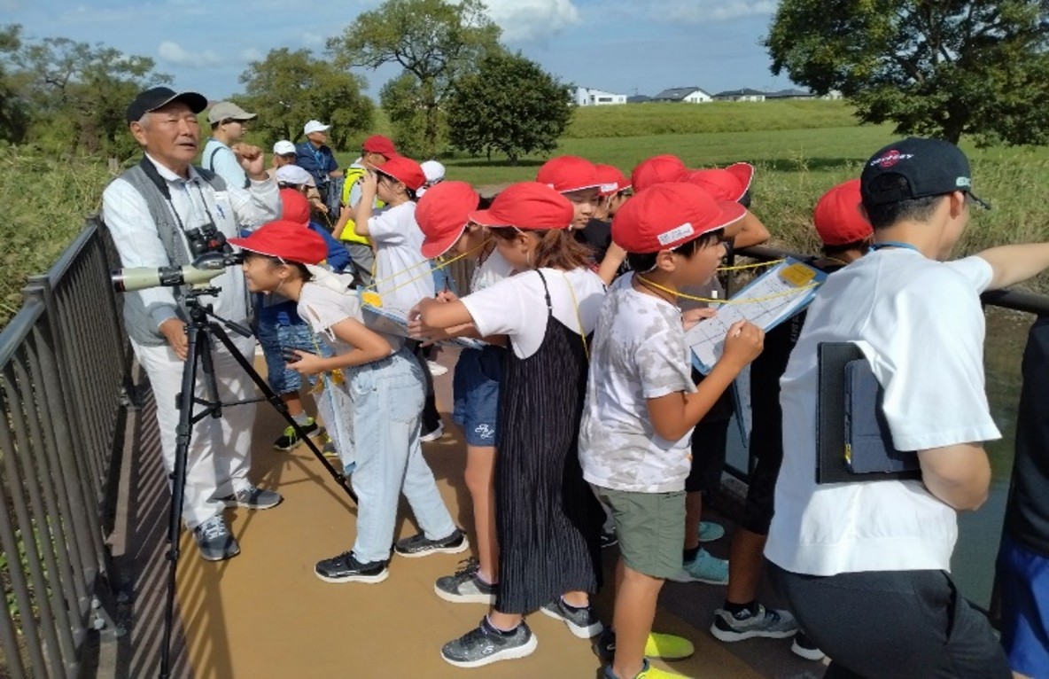 乙津川水辺の楽校運営協議会 自然観察学習