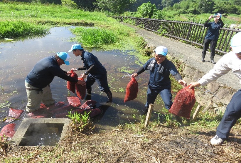 NPO法人水と地球 みんなで宮人川をきれいにしよう！