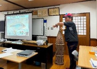 菊池川流域連携会議 魚をとって菊池川を観察する体験塾