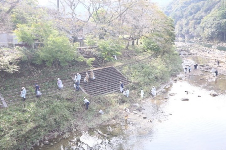 NPO法人耶馬溪の自然と景観を守る会 第11回山国川クリーンアップ大作戦