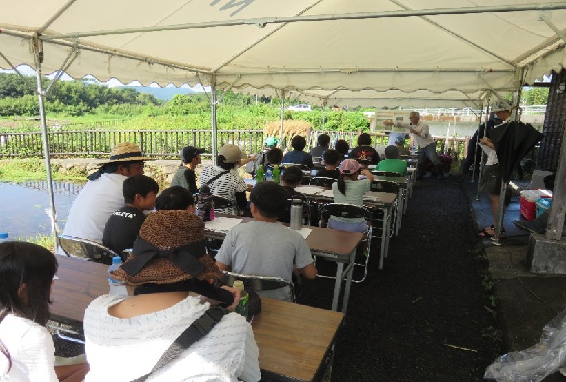 NPO法人水と地球 みんなで宮人川をきれいにしよう！