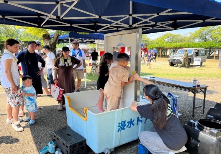 NPO法人ひた水環境ネットワークセンター 防災フェスタ2024