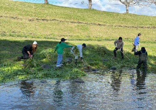 菊池川流域連携会議 菊池川クリーン作戦