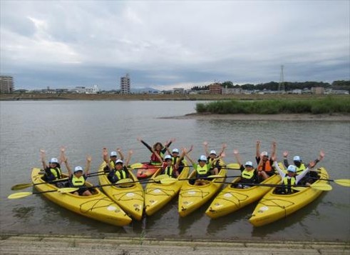 NPO法人大淀川流域ネットワーク 大淀川環境保全クラブ育成事業　希少な水生生物の保全とカヌーで視察