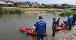 笹尾川水辺の楽校運営協議会 夏休みだ水辺で遊ぼう　カヌー体験