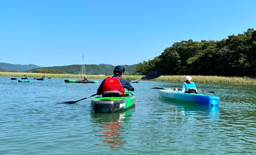 NPO法人五ヶ瀬川流域ネットワーク 友内川カヌー体験