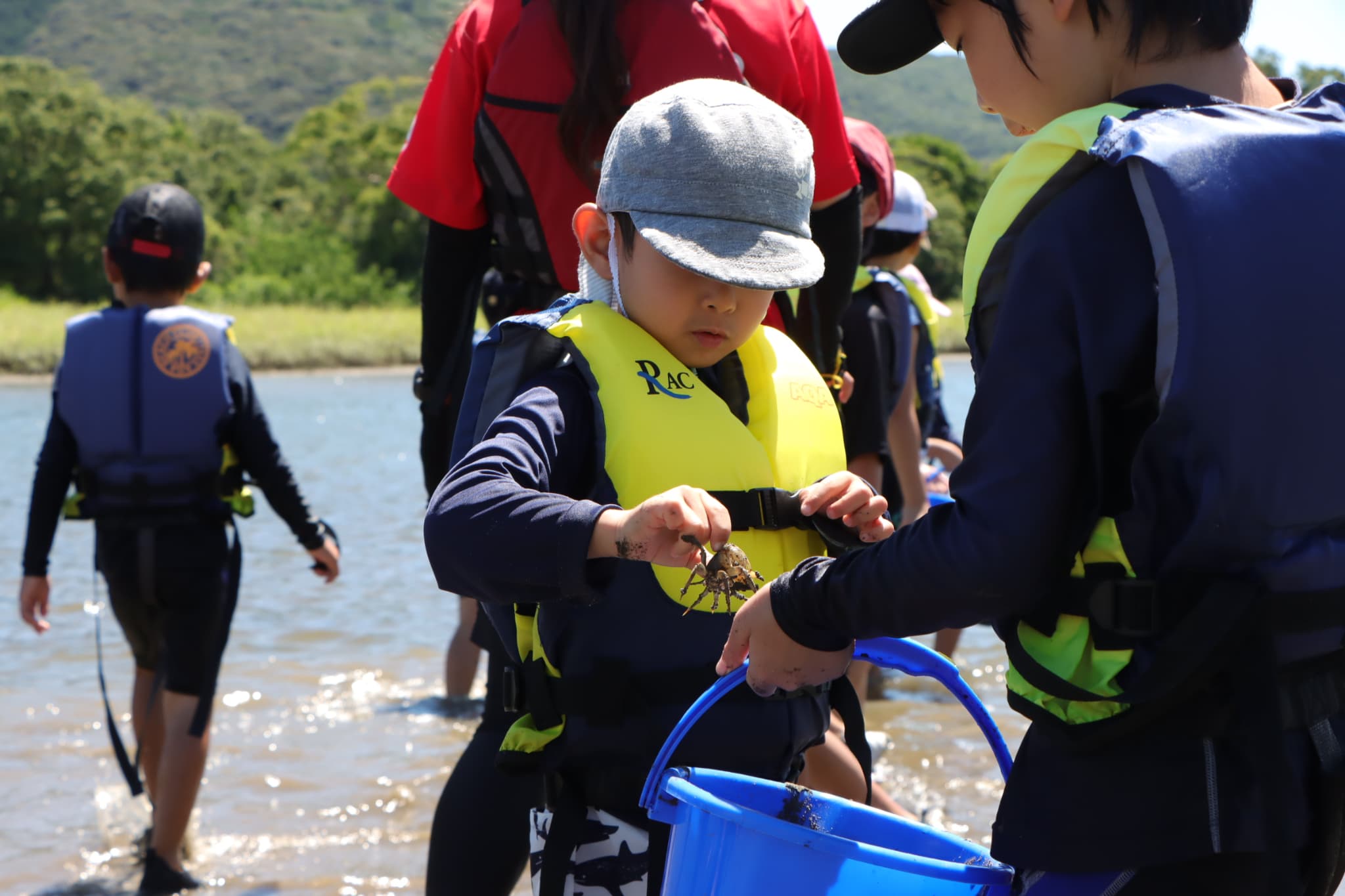 NPO法人五ヶ瀬川流域ネットワーク　干潟の生きもの観察